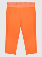 Spodnie i spodenki dla dziewczynek - Guess Szorty rowerowe J2GB10 MC049 Pomarańczowy Slim Fit - miniaturka - grafika 1