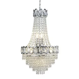 Searchlight Lampa wisząca Limoges z ozdobą ze szklanych pereł - Lampy sufitowe - miniaturka - grafika 1