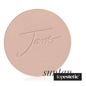 Pudry do twarzy - Jane Iredale Jane Iredale PurePressed Base Mineral Foundation SPF 20 Refill Mineralny puder prasowany - Wkłady 9,9 g (kolor Suntan) - miniaturka - grafika 1