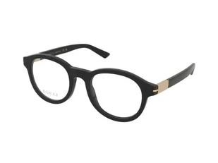 Dioptrie szkieł Gucci GG1503O 001 - Okulary korekcyjne, oprawki, szkła - miniaturka - grafika 1