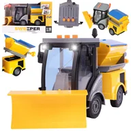 Modele do sklejania - Auto Ciężarówka Pług Piaskarka Uliczna Dźwięk Led U550 - miniaturka - grafika 1