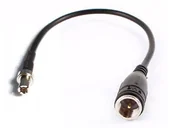 Złącza, przejściówki, adaptery - Konektor antenowy 15cm wtyki FMEm - TS9 prosty - miniaturka - grafika 1