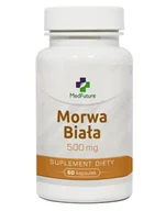Witaminy i minerały dla sportowców - Medfuture Ekstrakt morwa biała - 60 kapsułek - miniaturka - grafika 1