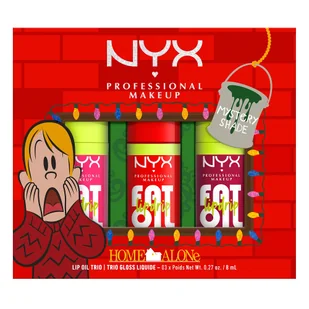 NYX Fat Oil Trio 02 Zestaw błyszczyków do ust - Palety i zestawy do makijażu - miniaturka - grafika 1