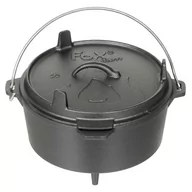 Survival - akcesoria - Fox Outdoor Garnek Żeliwny 3,8 l - miniaturka - grafika 1