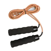 Skakanki - Skakanka Sveltus Leather Weighted Jump brązowa 2713 OS - miniaturka - grafika 1