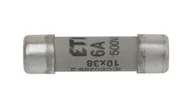 Bezpieczniki elektryczne - ETI Polam ETI Wkładka topikowa 10x38 gG 6A (400V) 002620005 10X38 GG 6A - miniaturka - grafika 1