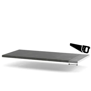 HURTOWNIA-MEBLI Blat kuchenny laminowany trwały blande metalic ciemny 80-89cm na wymiar - Blaty meblowe i parapety okienne HURTOWNIA-MEBLI Blat kuchenny laminowany trwały blande metalic ciemny 80-89cm na wymiar - Blaty meblowe i parapety okienne - miniaturka - grafika 1