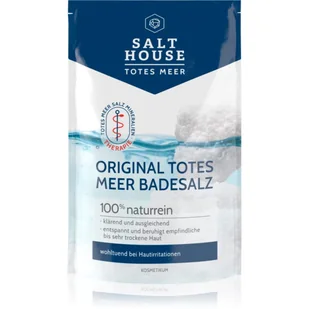 Salthouse Salthouse Naturalna sól do kąpieli z morza martwego łagodząca objawy zrogowaciałej skóry 500g - Kosmetyki do kąpieli - miniaturka - grafika 1