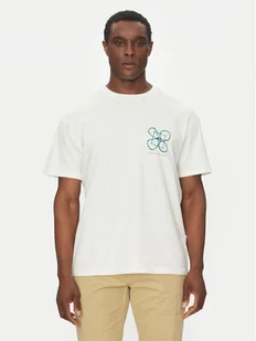 Quiksilver T-Shirt EQYZT08032 Écru Oversize - Koszulki męskie - miniaturka - grafika 1