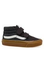 Buty dla chłopców - Vans Sneakersy SK8-Mid Reissue V VN000CZ7BLA1 Czarny - miniaturka - grafika 1