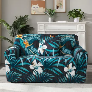 4Home Pokrowiec elastyczny na fotel Flora, 90 - 140 cm, 90 - 140 cm - Pokrowce na meble 4Home Pokrowiec elastyczny na fotel Flora, 90 - 140 cm, 90 - 140 cm - Pokrowce na meble - miniaturka - grafika 1