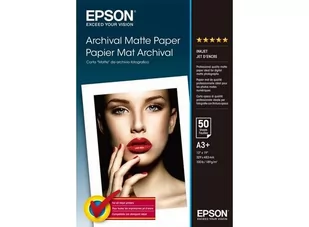 Papier fotograficzy EPSON Archival , DIN A3+, 189g/m² mat, 50 arkuszy - Papier do drukarek - miniaturka - grafika 1