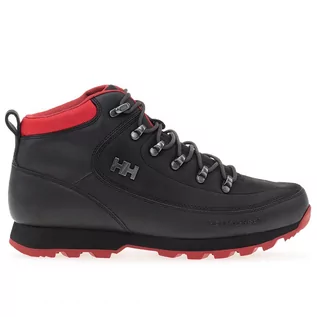 Botki męskie - Buty Helly Hansen The Forester 10513998 - czarne - grafika 1