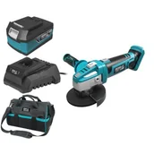 Zestawy elektronarzędzi - DEDRA Szlifierka kątowa 4,0 Ah 18V DED7011 - miniaturka - grafika 1