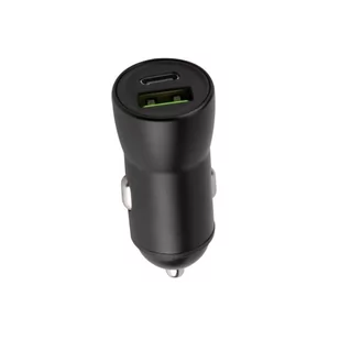 TelForceOne Maxlife PD3.0 + QC3.0 MXCC-04 1x USB-C 1x USB 20W Czarny - Ładowarki samochodowe - miniaturka - grafika 1