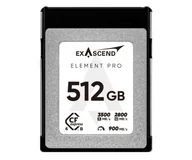 Karty pamięci - ExAscend 512GB Element Pro CFexpress B 4.0 - miniaturka - grafika 1