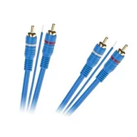 Kable - LP Kabel 2 x RCA - 2 x RCA + żyła 5m LEC-KPO2669-5 - miniaturka - grafika 1