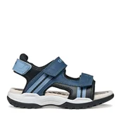 Buty dla chłopców - Sandały Geox Jr Borealis J450RA 015ME C4J9B M Granatowy - miniaturka - grafika 1