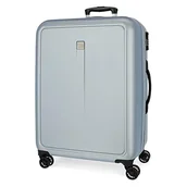 Walizki - Roll Road Camboya walizka, średniej wielkości, beżowa, 48 x 68 x 27 cm, sztywna, zamknięcie z tworzywa ABS, 72 l, 3,8 kg, 4 koła - miniaturka - grafika 1