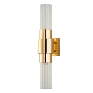 Lampy ścienne - Glass & Brass - Single Tube Wall - kinkiet 45cm GB Tube 1 Wall - miniaturka - grafika 1