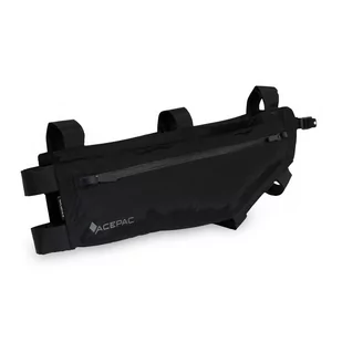 Acepac Acepac Zip Torba na ramę M, black  2021 Torebki na ramę 44207150120 - Sakwy rowerowe - miniaturka - grafika 1