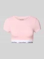 Bielizna nocna - T-shirt krótki z pasem z logo - miniaturka - grafika 1