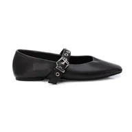 Trampki damskie - XTI 144021, damskie trampki, czarne, 39 EU, Czarny (Black), 39 EU - miniaturka - grafika 1