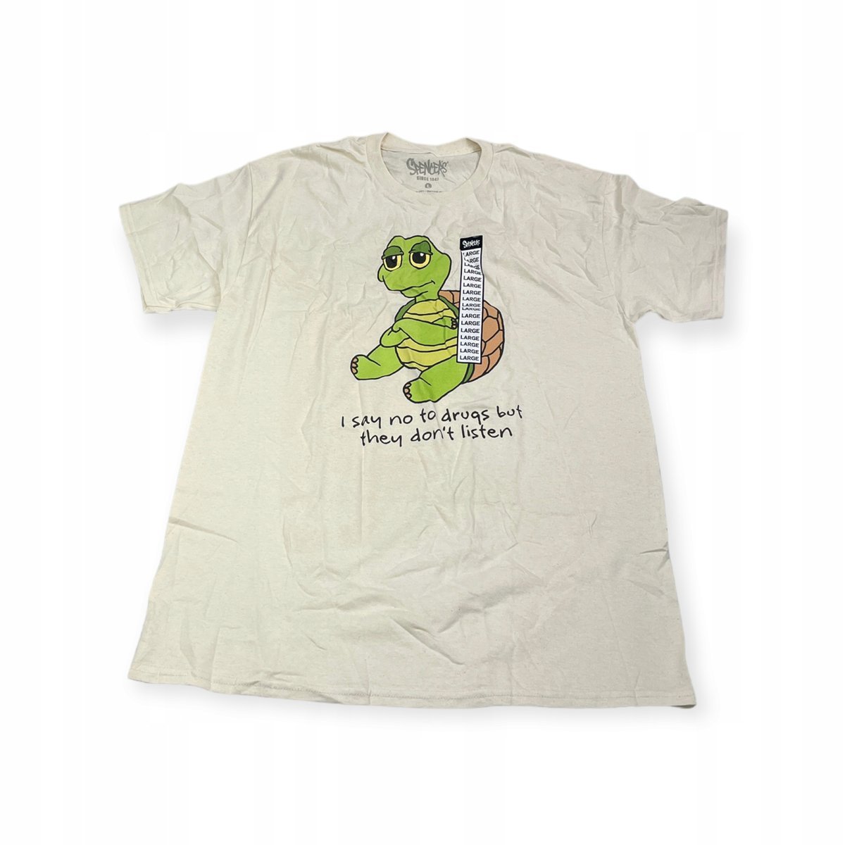 Koszulka T-shirt męski okrągły dekolt SPENCER'S SINCE 1947 L