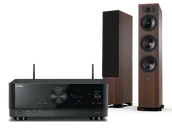 Kino domowe - Yamaha RX-V6A (czarny) + Tesi 6 (mokka) - miniaturka - grafika 1