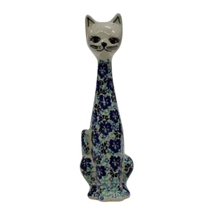Ceramiczne kot egipski Ceramika Bolesławiec - Wielkanoc - miniaturka - grafika 1