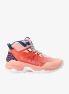 Buty trekkingowe damskie - Buty turystyczne damskie wysokie Mammut Sertig II Mid GTX - light salmon/dark salmon - miniaturka - grafika 1