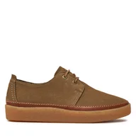 Półbuty męskie - Półbuty Clarks Clarkwood Low 26176868 Brązowy - miniaturka - grafika 1