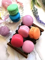 Mydła - Mydełko Glicerynowe Mydło Makaronik Ciasteczko Beza Na Prezent Upominek - miniaturka - grafika 1