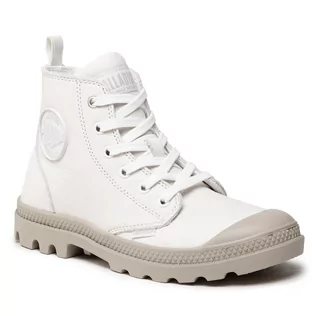 Botki damskie - Palladium Trapery Pampa Hi Zip Sl 97224-116-M Star White - grafika 1