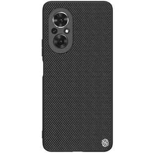 Nillkin Textured Case wytrzymałe wzmocnione etui z żelową ramką i nylonem na tyle Honor 50 SE czarny - Etui i futerały do telefonów - miniaturka - grafika 1