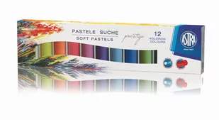 Astra Pastele suche 12kol Prestige 323117001 - Kredki, ołówki, pastele i pisaki - miniaturka - grafika 1