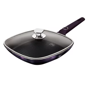 PATELNIA TYTANOWA GRILLOWA BERLINGER HAUS 28cm BH-7105 - Patelnie - miniaturka - grafika 3