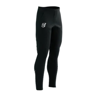 COMPRESSPORT Spodnie biegowe SEAMLESS PANTS black melange - Spodnie sportowe damskie - miniaturka - grafika 6