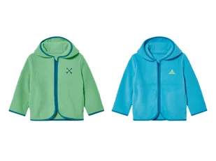 lupilu® Bluza dziecięca polarowa z kapturem - Kurtki i płaszcze dla chłopców - miniaturka - grafika 1