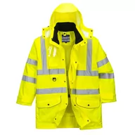 Odzież robocza - Kurtka ostrzegawcza 7 w 1 Traffic PORTWEST Żółty L - miniaturka - grafika 1