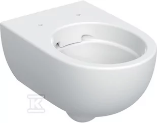 Miska wisząca WC Selnova, lejowa, B36 cm, H33 cm, T53 cm, ukryte mocowania, Rimfree - Miski WC - miniaturka - grafika 1