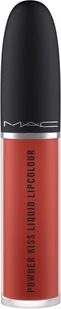 MAC Cosmetics Powder Kiss Pomadka Liquid Lipcolour  09 Devoted To Chili - Szminki - miniaturka - grafika 2