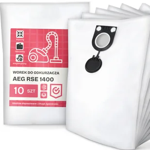 10x Worek do Odkurzacza Aeg Rse 1400 Syntetyczny Tekstylny Worki Worki G9 - Worki do odkurzaczy - miniaturka - grafika 1