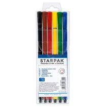 Starpak Cienkopis Okr 0,4mm 6kol - Długopisy - miniaturka - grafika 1