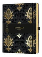 Notesy i bloczki - Notes Castelli Baroque Gold 25X19 L - miniaturka - grafika 1