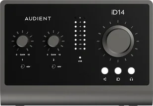 Karta dźwiękowa Audient Audient iD14 MKII - Interfejs audio USB 10x6 - Karty dźwiękowe - miniaturka - grafika 1