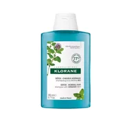 Szampony do włosów - Pierre-Fabre Klorane szampon z organiczną miętą, detoks dla włosów normalnych 200 ml - miniaturka - grafika 1