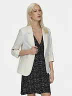 Marynarki i żakiety damskie - ONLY Marynarka Caro 15312199 Biały Loose Fit - miniaturka - grafika 1