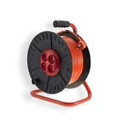 Przedłużacze i rozgałęźniki - Elgotech Przedłużacz bębnowy 4GN 50m 3x1,5mm PZB-1-50) EPZB50M1,5 - miniaturka - grafika 1